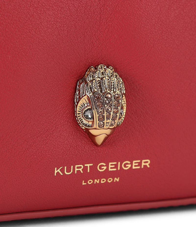 Kurt Geiger London Sloane Scarf Key Chain Hobo Crossbody Shoulder Bag