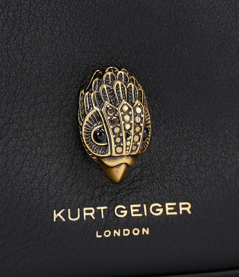 Kurt Geiger London Sloane Scarf Key Chain Hobo Crossbody Shoulder Bag