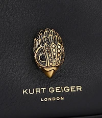 Kurt Geiger London Sloane Scarf Key Chain Hobo Crossbody Shoulder Bag