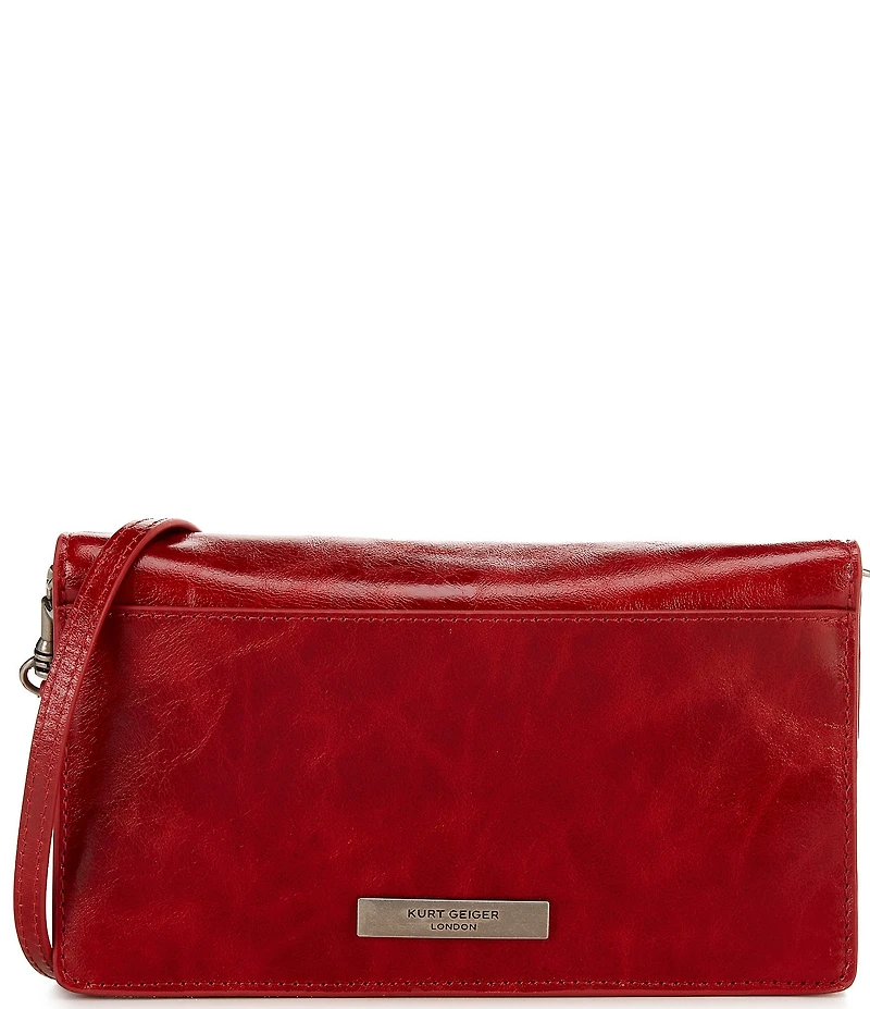 Kurt Geiger London Sloane Soft Leather Crossbody Bag