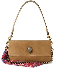 Kurt Geiger London Sloane Soft Suede Shoulder Bag