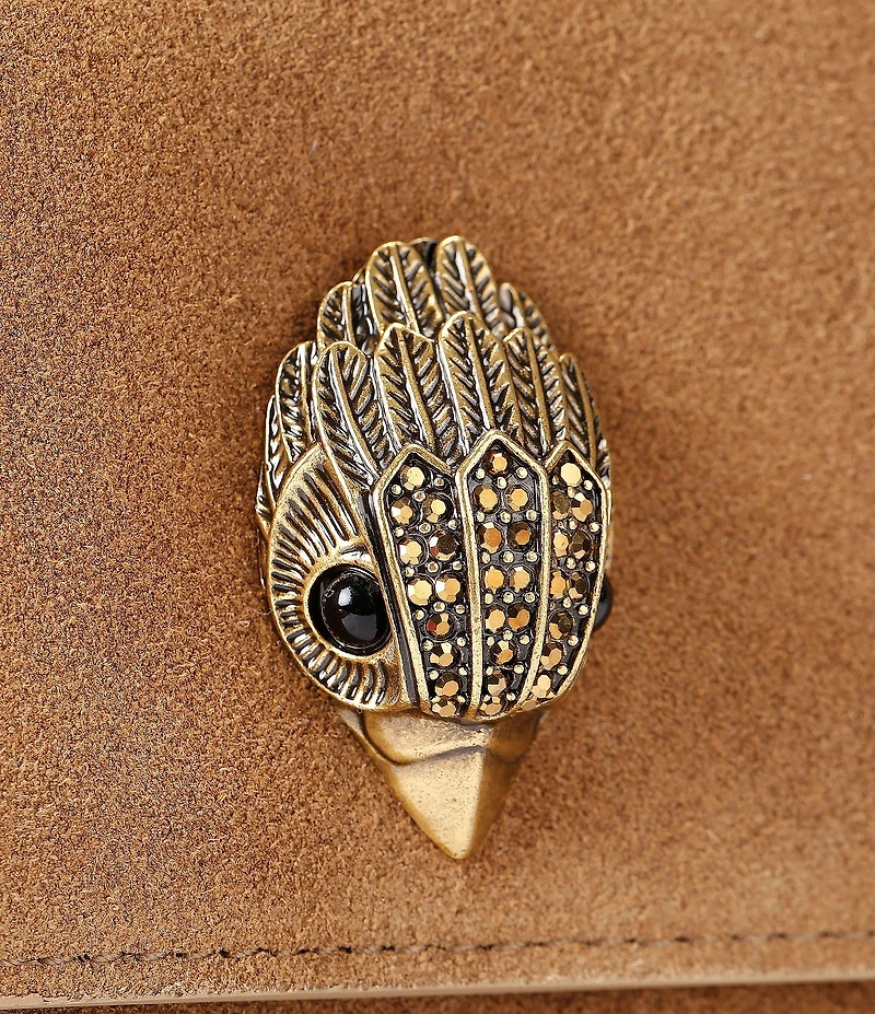 Kurt Geiger London Sloane Soft Suede Shoulder Bag