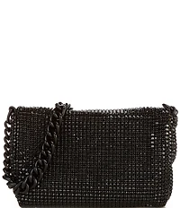 Kurt Geiger London Small Black Party Rhinestone Shoulder Bag