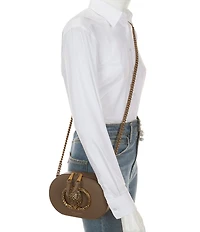 Kurt Geiger London Chelsea Small Rhinestone Camera Crossbody Bag
