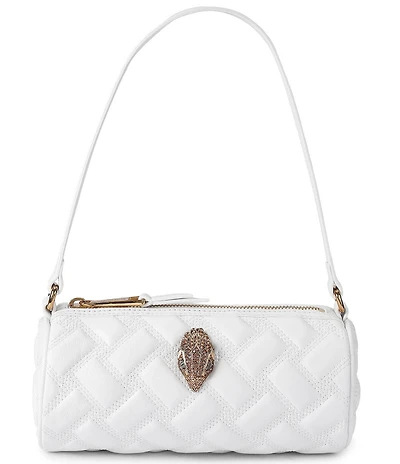 Kurt Geiger London Small Kensington Barrel Leather Shoulder Bag