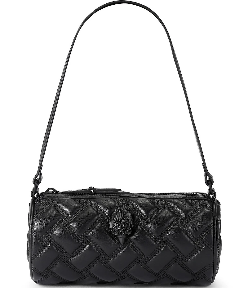 Kurt Geiger London Small Kensington Barrel Leather Shoulder Bag