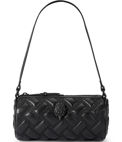 Kurt Geiger London Small Kensington Barrel Leather Shoulder Bag