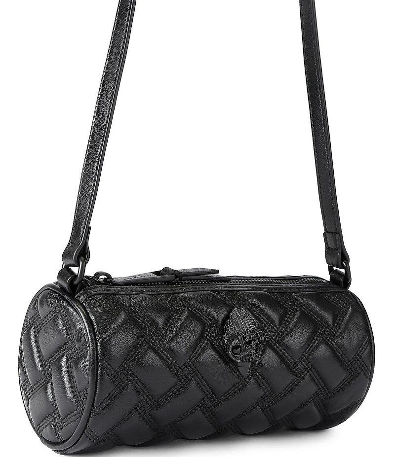 Kurt Geiger London Small Kensington Barrel Leather Shoulder Bag