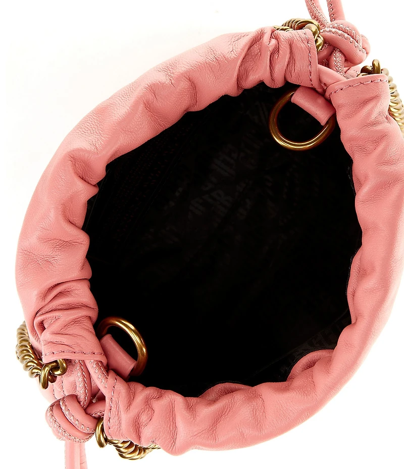 Kurt Geiger London Small Kensington Quilted Drawstring Bucket Bag