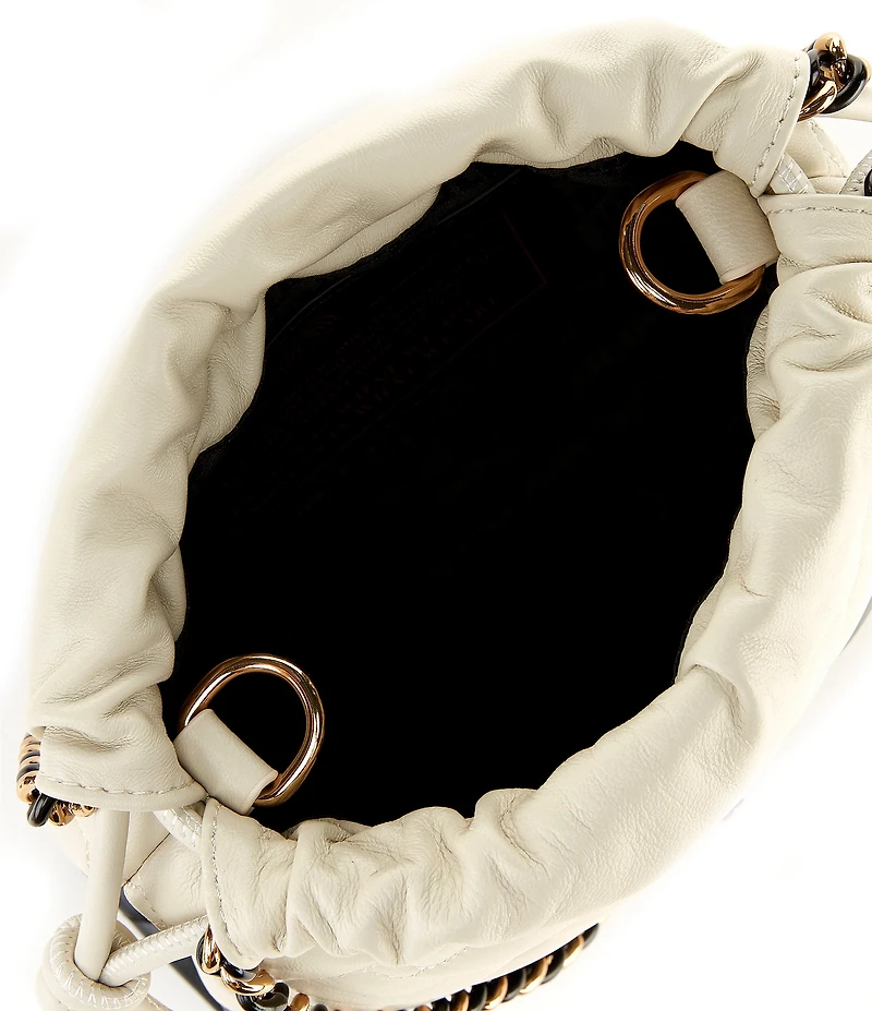 Kurt Geiger London Small Kensington Quilted Drawstring Bucket Bag