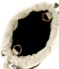 Kurt Geiger London Small Kensington Quilted Drawstring Bucket Bag