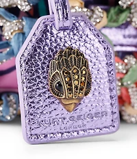 Kurt Geiger London Small Macrame Crystal Handle Bucket Bag