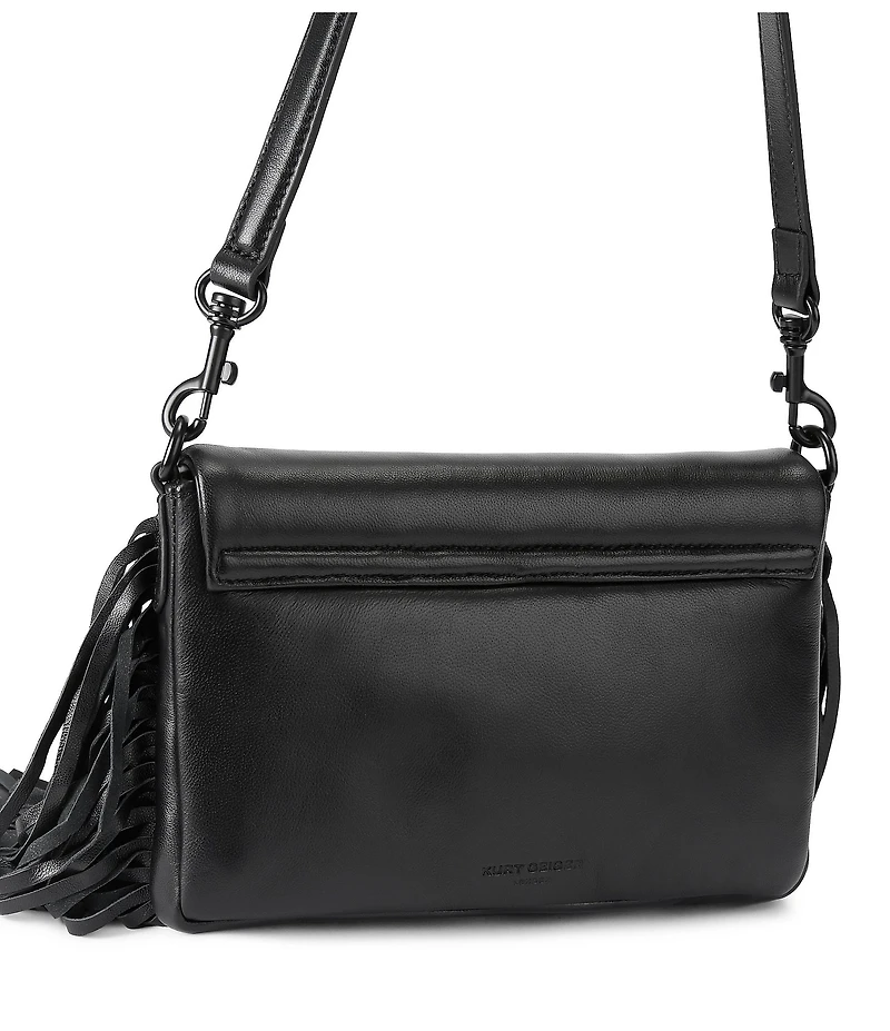 Kurt Geiger London Small Oxford Fringe Leather Shoulder Bag