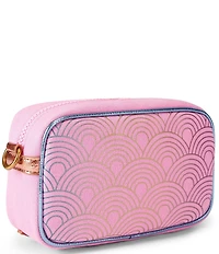 Kurt Geiger London Small Southbank Camera Canvas Rainbow Ombre Crossbody Bag