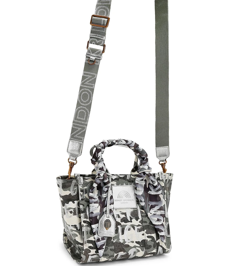 Kurt Geiger London Small Southbank Camo Shopper Tote Bag
