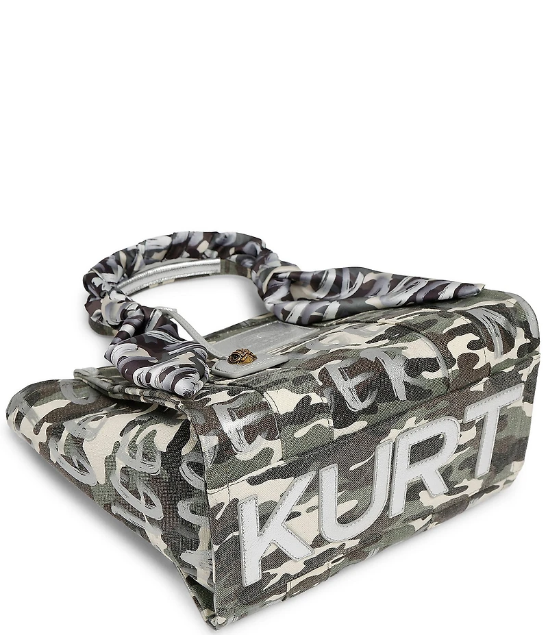 Kurt Geiger London Small Southbank Camo Shopper Tote Bag
