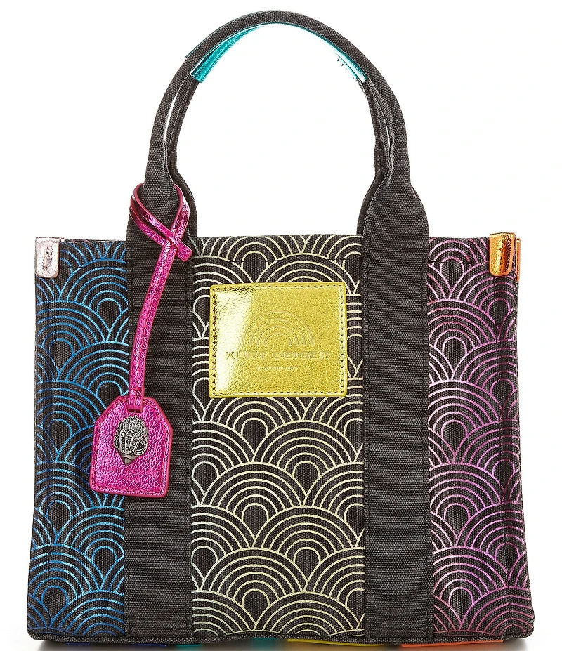 Kurt Geiger London Small Southbank Ombre Rainbow Tote Bag