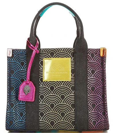 Kurt Geiger London Small Southbank Ombre Rainbow Tote Bag