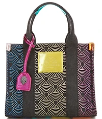 Kurt Geiger London Small Southbank Ombre Rainbow Tote Bag