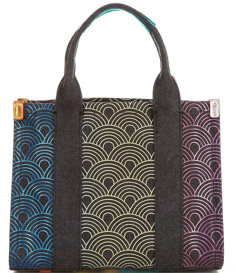 Kurt Geiger London Small Southbank Ombre Rainbow Tote Bag
