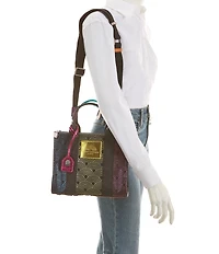 Kurt Geiger London Small Southbank Ombre Rainbow Tote Bag