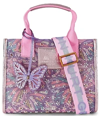 Kurt Geiger London Small Southbank Mesh Embellished Butterfly Tote Bag