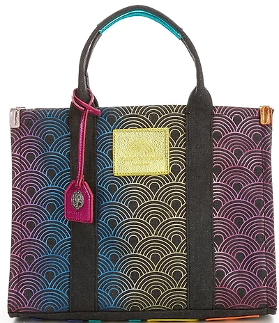 Kurt Geiger London Southbank Ombre Rainbow Tote Bag