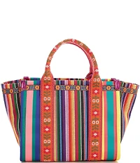 Kurt Geiger London Small Southbank Rainbow Floral Tote Bag