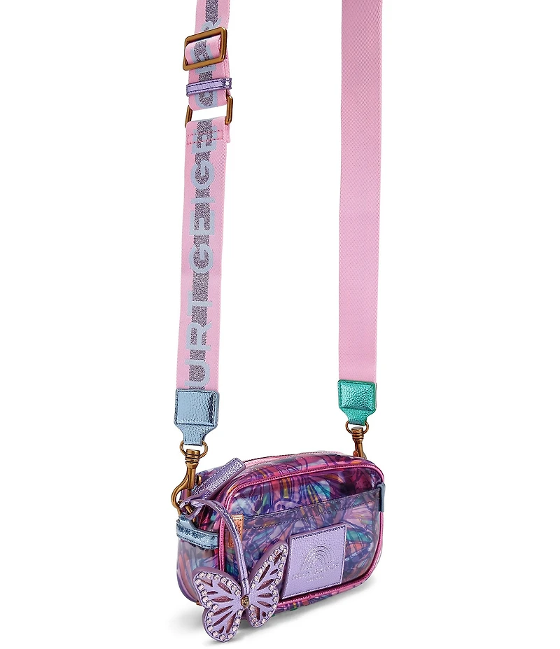 Kurt Geiger London Small Vinyl Southbank Camera Crossbody Bag