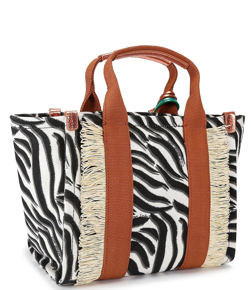 Kurt Geiger London Small Zebra Southbank Shopper Tote Bag