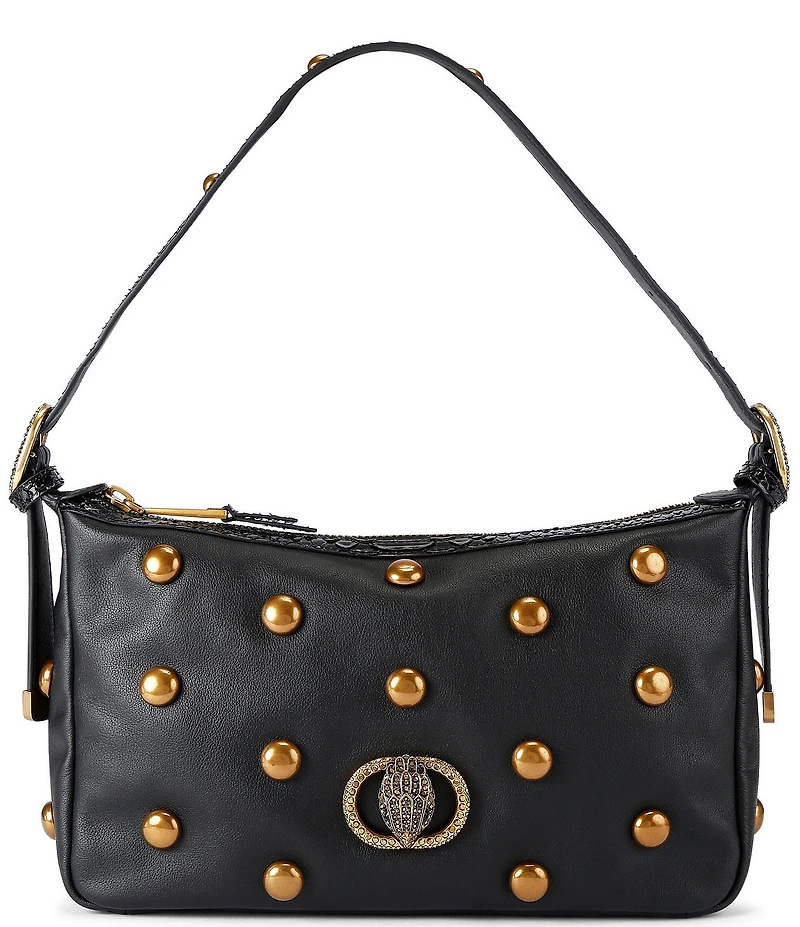 Kurt Geiger London Soft Chelsea Studded Leather Shoulder Bag