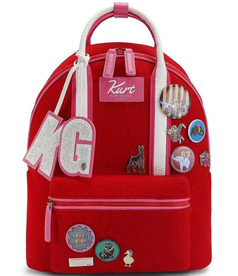 Kurt Geiger London Southbank Large Animal Patch Backpack