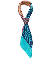 Kurt Geiger London Southbank Print Silk Square Scarf