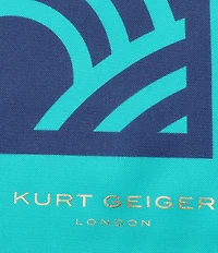 Kurt Geiger London Southbank Print Silk Square Scarf