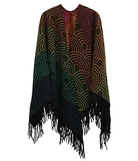 Kurt Geiger London Southbank Rainbow Fringe Ruana