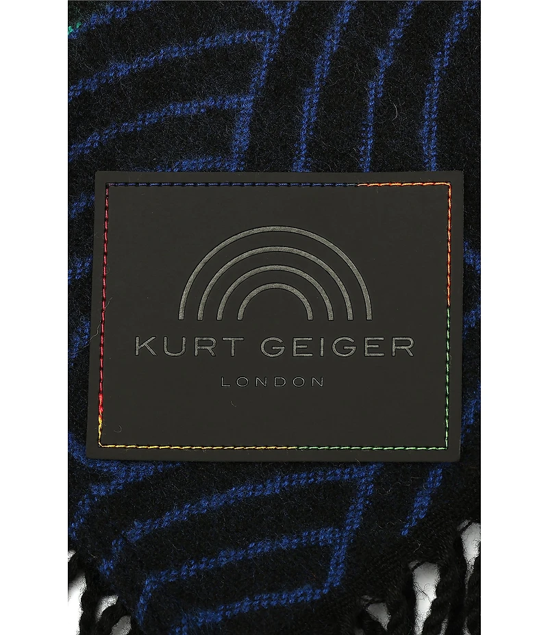 Kurt Geiger London Southbank Rainbow Fringe Ruana