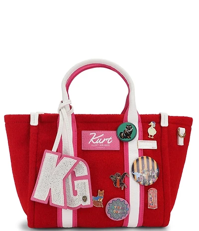 Kurt Geiger London Southbank Small Animal Patches & Buttons Shopper Tote Bag