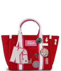 Kurt Geiger London Southbank Small Animal Patches & Buttons Shopper Tote Bag