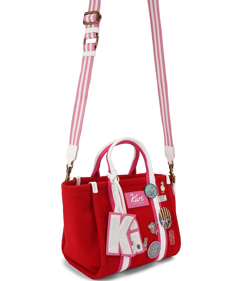 Kurt Geiger London Southbank Small Animal Patches & Buttons Shopper Tote Bag