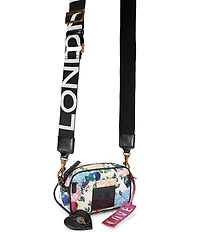 Kurt Geiger London Southbank Small Floral Camera Crossbody Bag