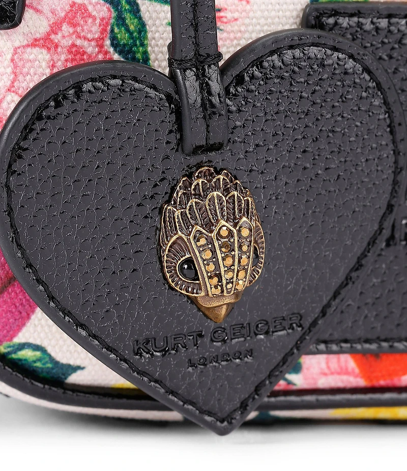 Kurt Geiger London Southbank Small Floral Camera Crossbody Bag