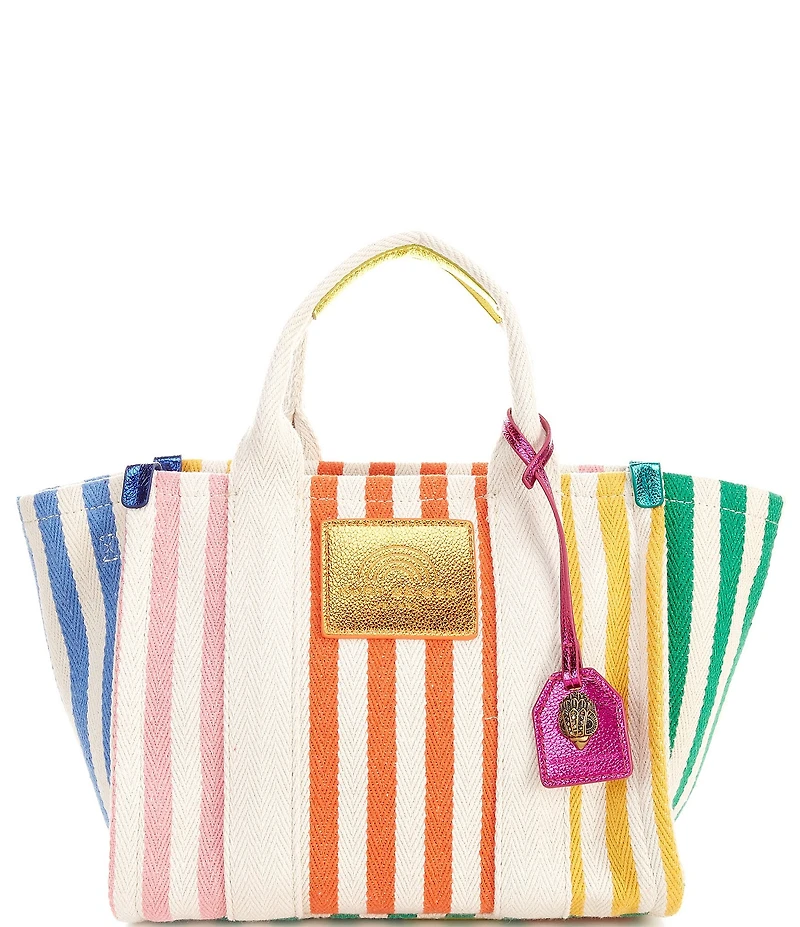 Kurt Geiger London Southbank Stripe Small Shopper Tote Bag