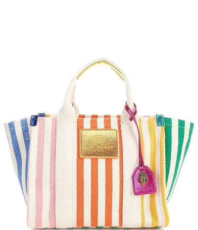 Kurt Geiger London Southbank Stripe Small Shopper Tote Bag