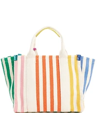 Kurt Geiger London Southbank Stripe Small Shopper Tote Bag