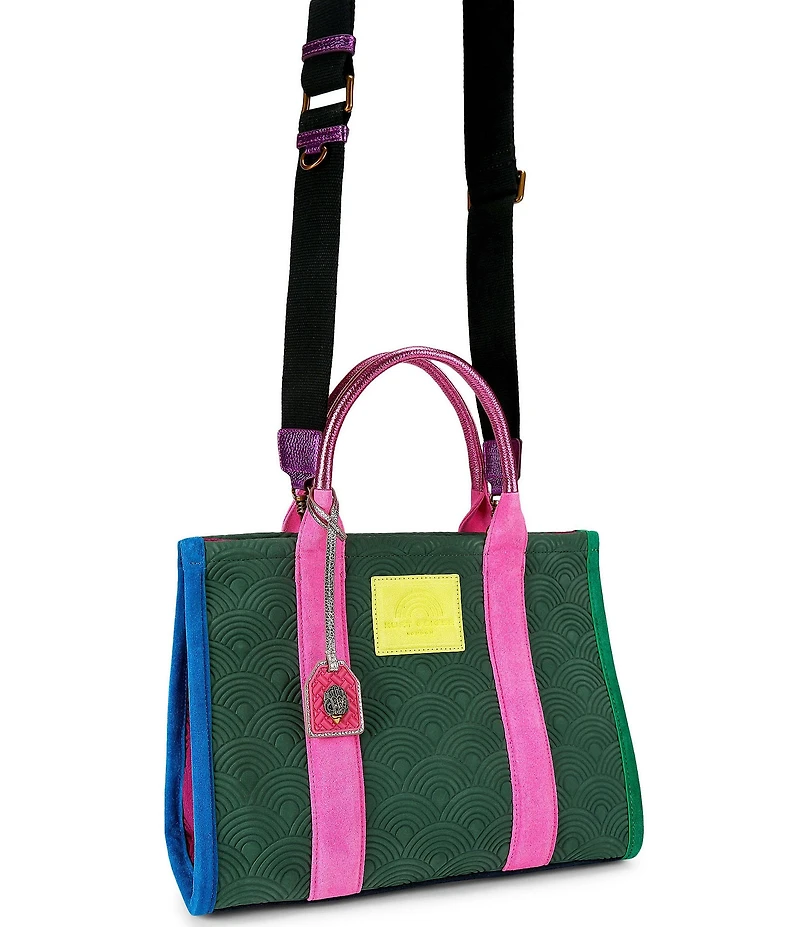 Kurt Geiger London Southbank Suede Mini Tote Bag