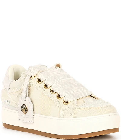 Kurt Geiger London Southbank Tag Canvas Sneakers