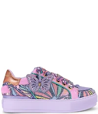 Kurt Geiger London Southbank Butterfly Logo Ornament Platform Sneakers
