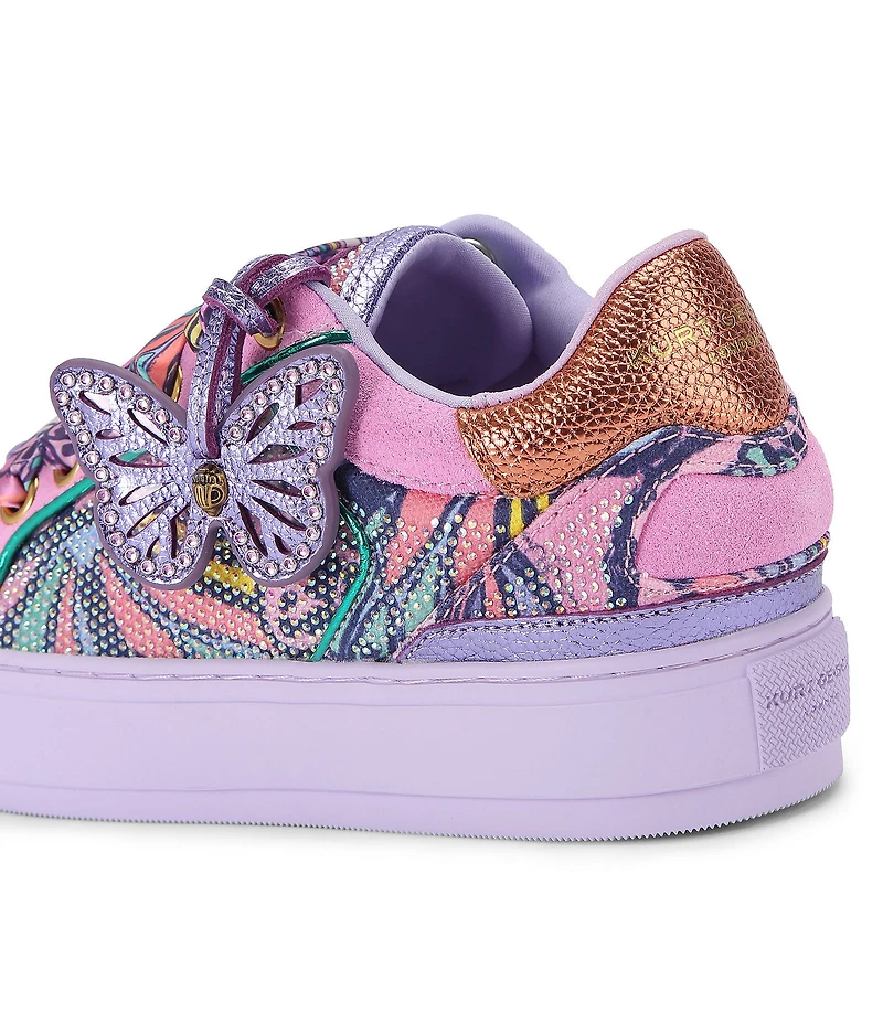 Kurt Geiger London Southbank Butterfly Logo Ornament Platform Sneakers