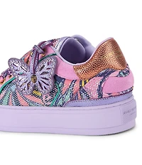 Kurt Geiger London Southbank Butterfly Logo Ornament Platform Sneakers