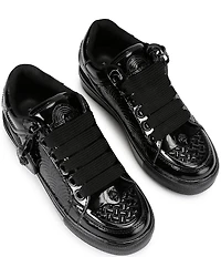 Kurt Geiger London Southbank Tag Patent Leather Platform Sneakers